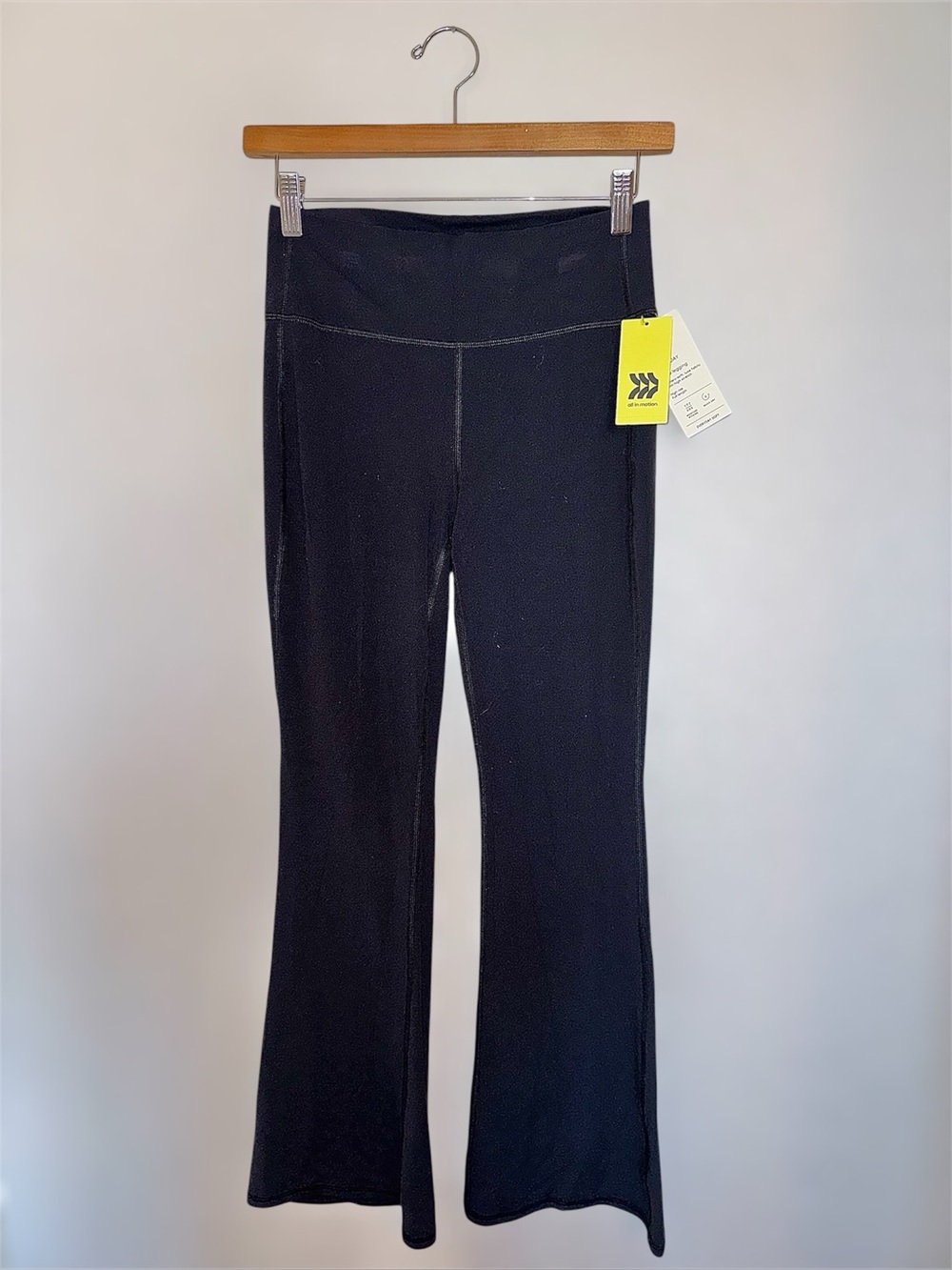 New All In Motion Girls (14) XL Everyday Soft Flare Stretch Leggings High Rise